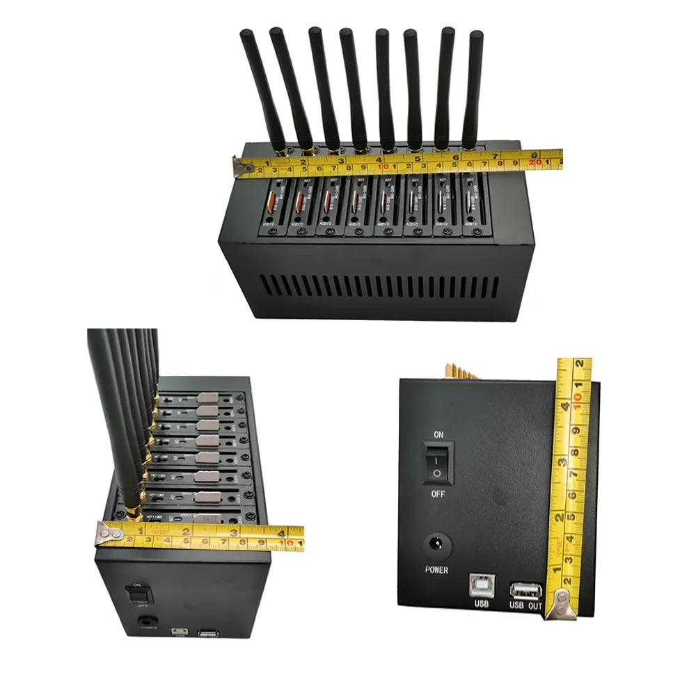 YX 2021 дешевый 8-портовый Simbox GSM SMS вещательный аппарат для массовой рассылки