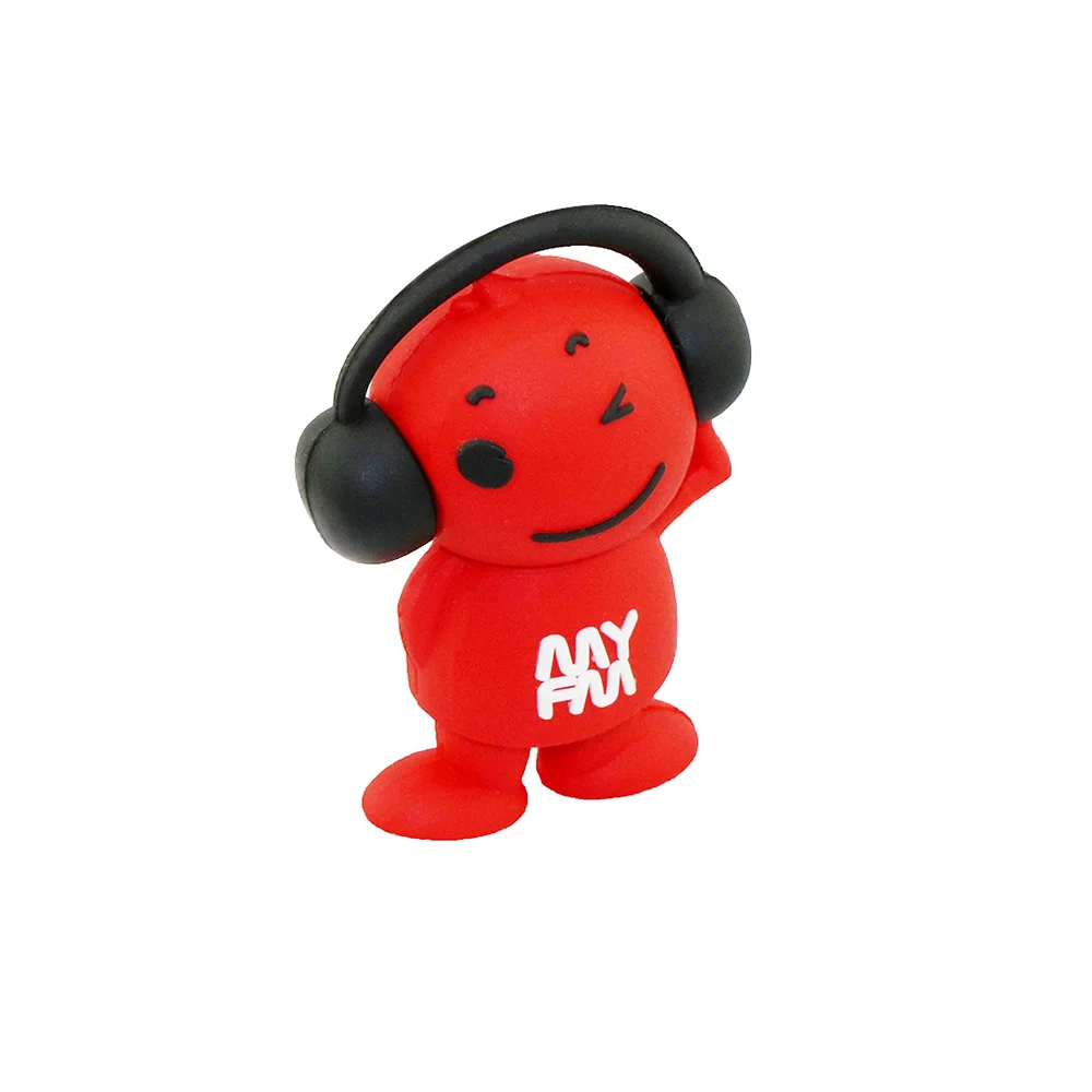 USB флеш накопитель Red Music Boy FM карта памяти 4 ГБ 8 16 32 64 Гб 128 256 Mini Cle подарок|USB