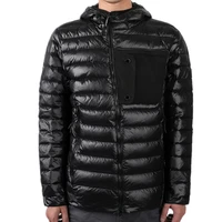 cptopstoney 20heated winter lightweight hooded down jacket casual trendy jacket hooded cap black puffer jacket mens teddy coat