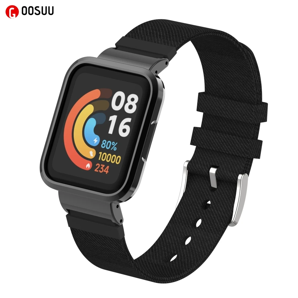 

Ремешок из ткани и цинкового сплава для Redmi Watch 2 Lite, Спортивный Повседневный Браслет для Xiaomi Redmi Watch 2