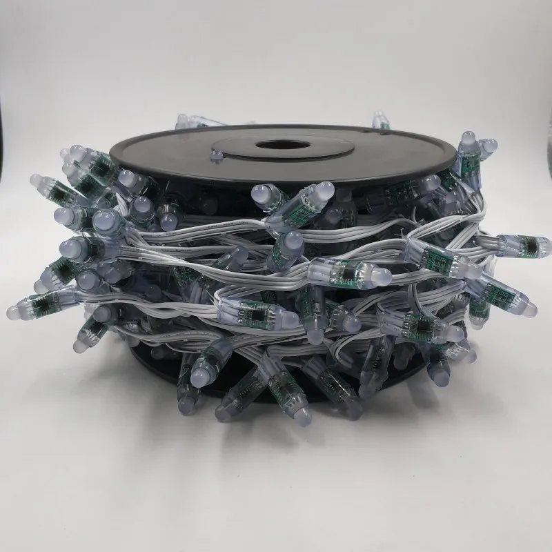 18awg DC12V WS2811 цилиндрический светодиодный пиксельный шпуль 250 45 дюймовый