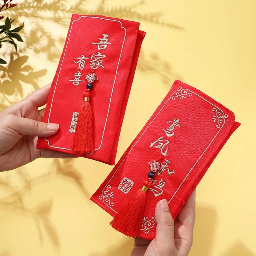 Bright-colored Useful Sincere Wishes Lucky Money Pocket Charming Envelope Eye-catching for Special Occasions | Дом и сад