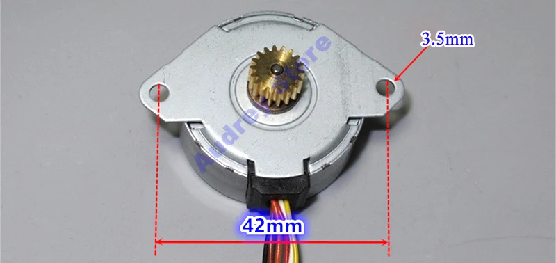 Абсолютно новый оригинальный японский mitsumi M35SP-7T 2 фазы 4 провода 6 35 мм круглый