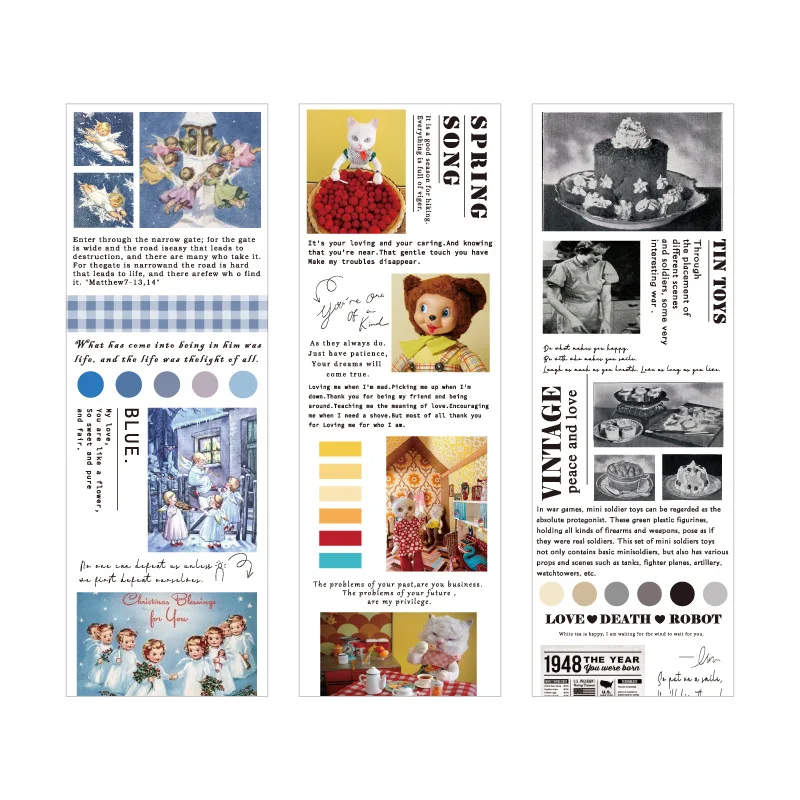 

1pcs/1lot Decorative Adhesive Tapes Sunset Small fresh retro Scrapbooking DIY Paper Japanese Stickers 3m