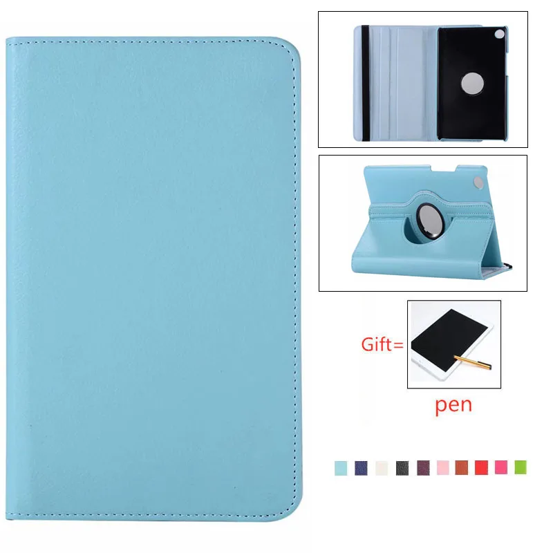 Вращающийся на 360 градусов чехол из искусственной кожи для планшета Huawei MediaPad M3 lite