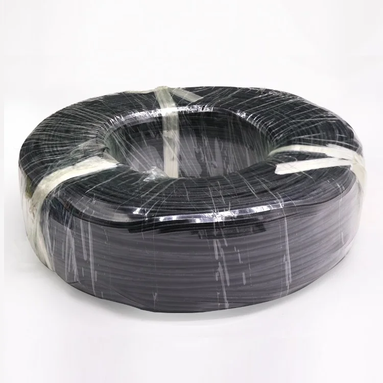 

24AWG UL3135 Silicone Rubber Wire OD 2.1mm Flexible Insulated Soft Electron Lamp Cable Tinned Copper High Temperature Color 600V