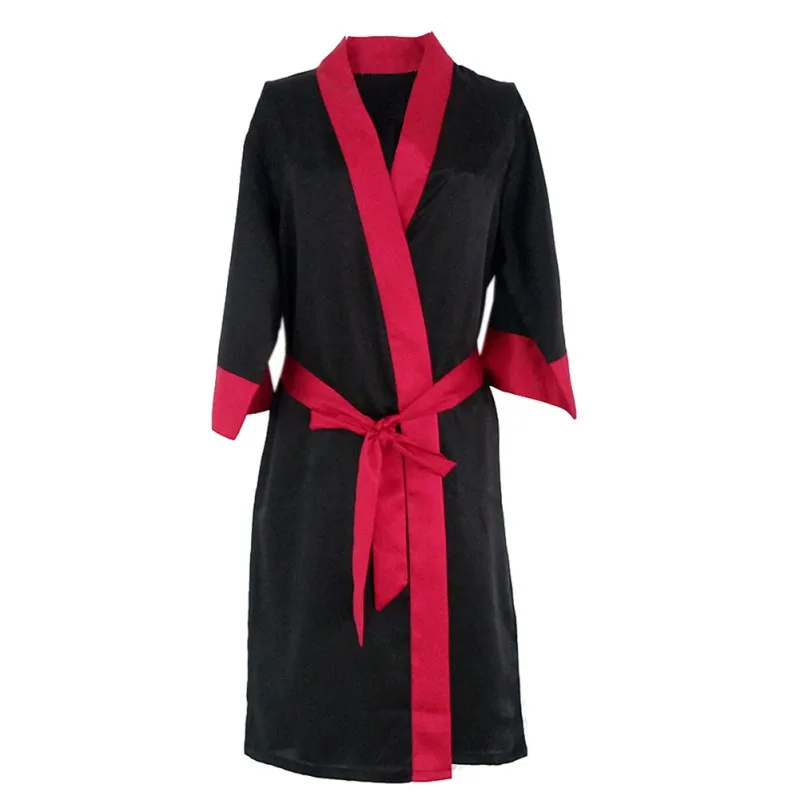 Новый женский пеньюар ночная рубашка кимоно для невесты халат подружки