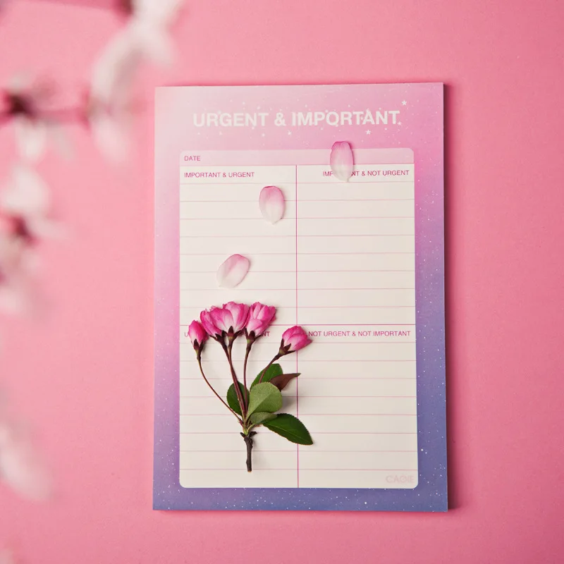 

Cute Sky Series Memo Pad Desk Agenda Planner Notes Pad Check To Do List Daily Planner Office School Stationery