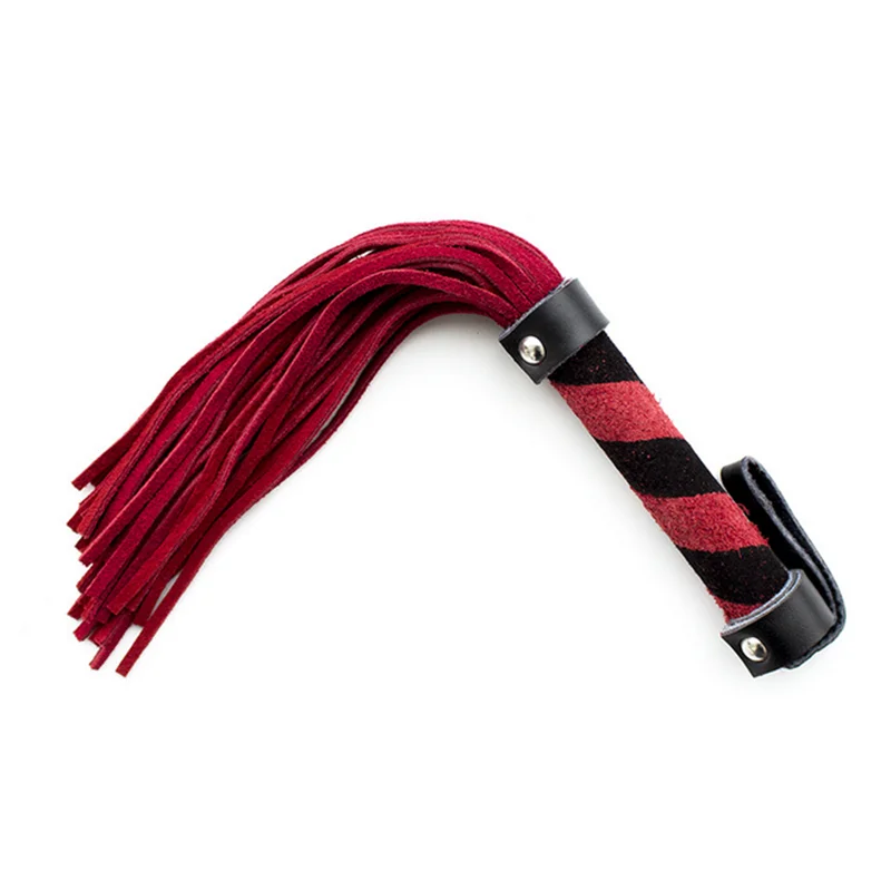 Новый сексуальный кожаный кнут для игр с кисточкой флирт Фетиш взрослые игры