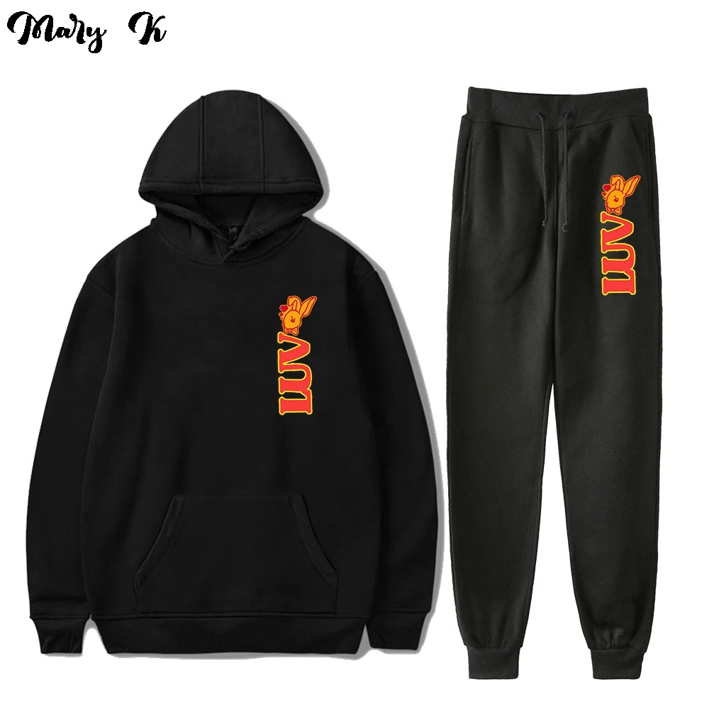 

Simple And Beautiful sportswear men Best selling products in 2021 's sportswear fluffy hoodie clothes for teens men sets