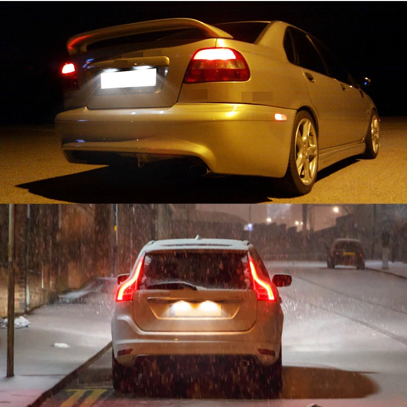 IJDM для Volvo S60 V60 V50 XC60 XC70 XC90 и т. Д. сверхъяркий Canbus без ошибок ксенон светодиодный ОД