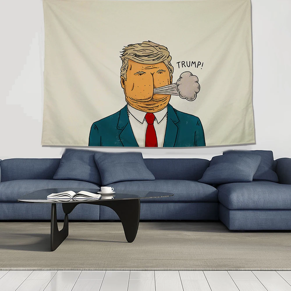 Дональд Джон Трамп портретный чехол для подушки из полиэстера американский