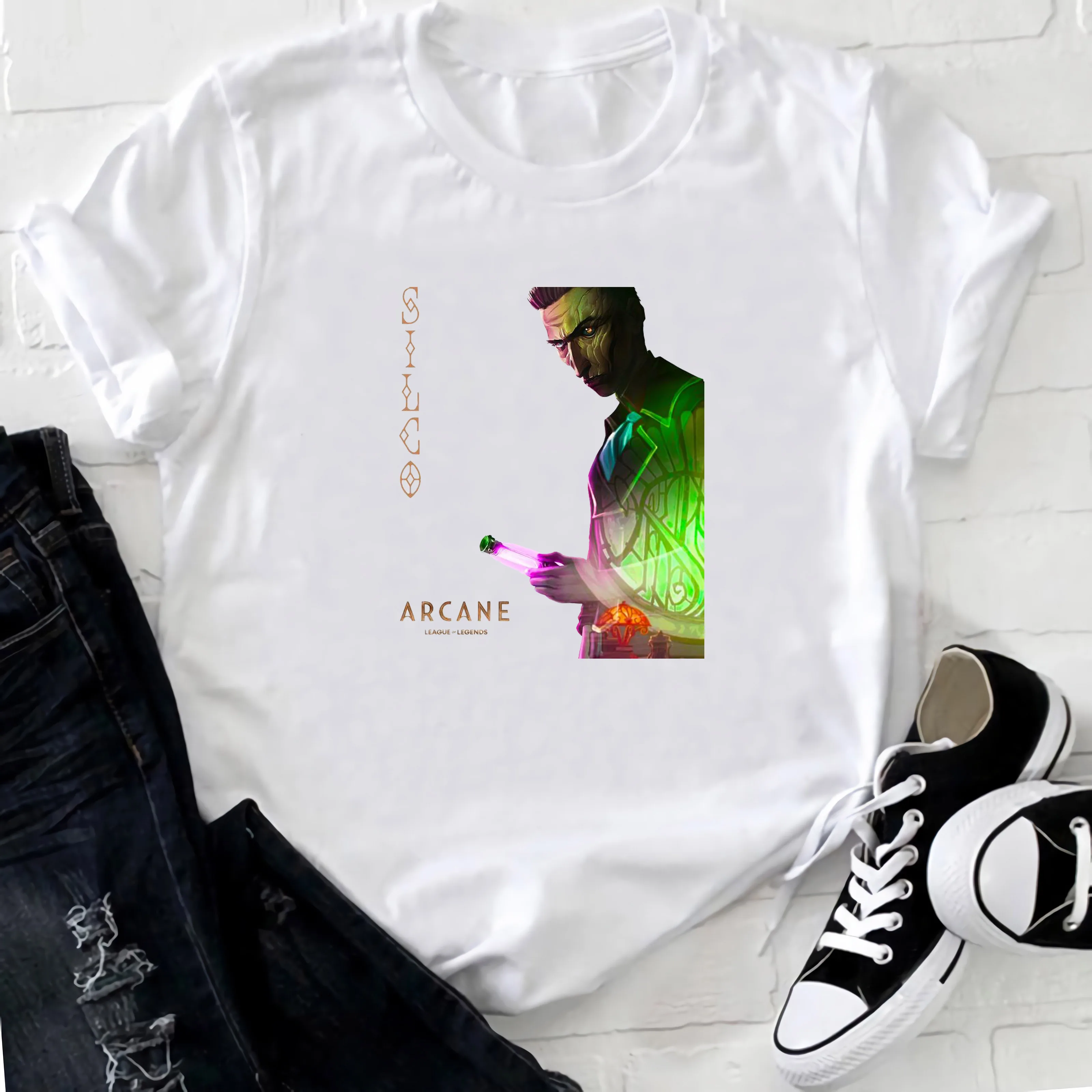 

Handsome Role Printing Graphic Korean Clothing Christmas Woman T-Shirt Anime Female Clothing Cottagecore Urban Grunge Clothes