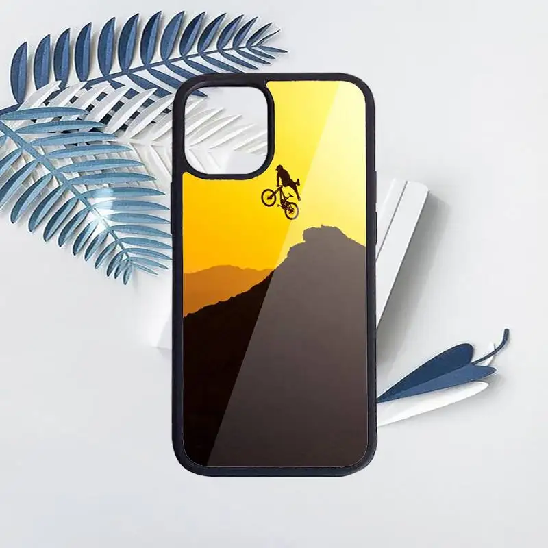 

Amazing mountain bike Bicycle MTB design Phone Case for iPhone 11 12 pro XS MAX 8 7 6 6S Plus X 5S SE 2020 XR Hard PC