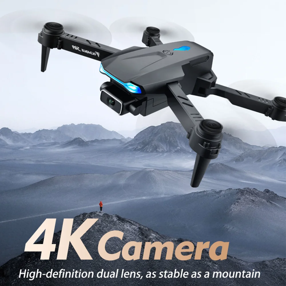 s89 дрон с разрешением 4k wi fi fpv hd двойн