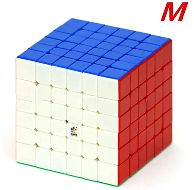 Магнитный магический куб YuXin 6x6 м без наклеек 6x6x6 | Игрушки и хобби