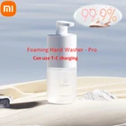 Автоматический диспенсер для мыла Xiaomi Mijia, перезаряжаемый диспенсер для мыла с инфракрасным датчиком 2021 с, 0,2