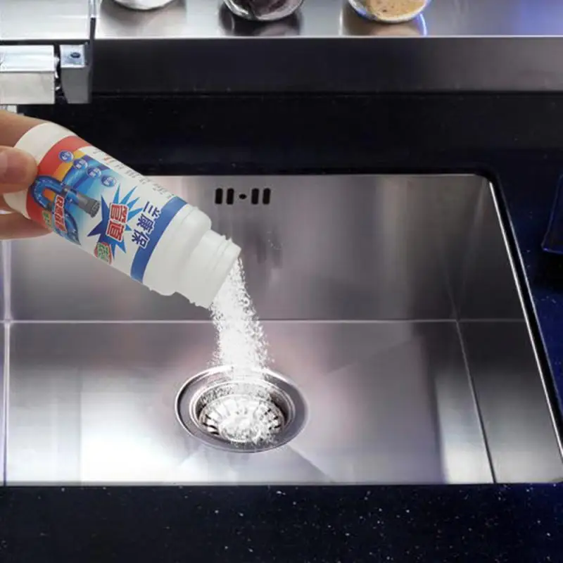 

Powerful Sink And Drain Pipe Cleaner Drain Agent For Bathroom Drainage Strainer Kitchen Water Pipe Sewer Clean Deodorant