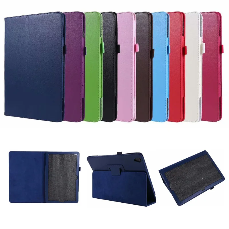 

Case For Huawei Mediapad T3 T8 T10S T5 M5 Tablet Cases Stand 2-Fold Litchi PU Leather Cover