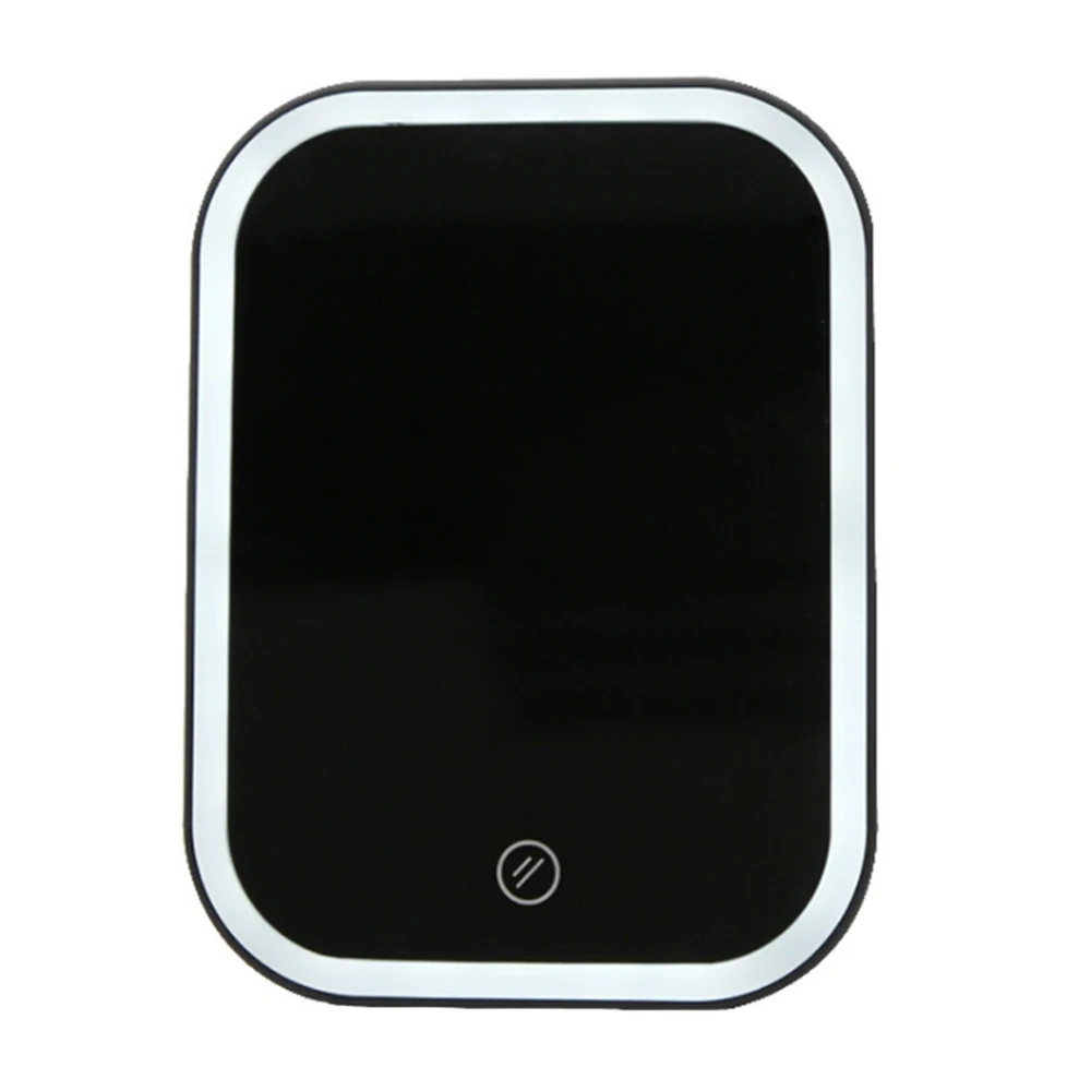 Светодиодный зеркало для макияжа с подсветкой домашнее настольное складное