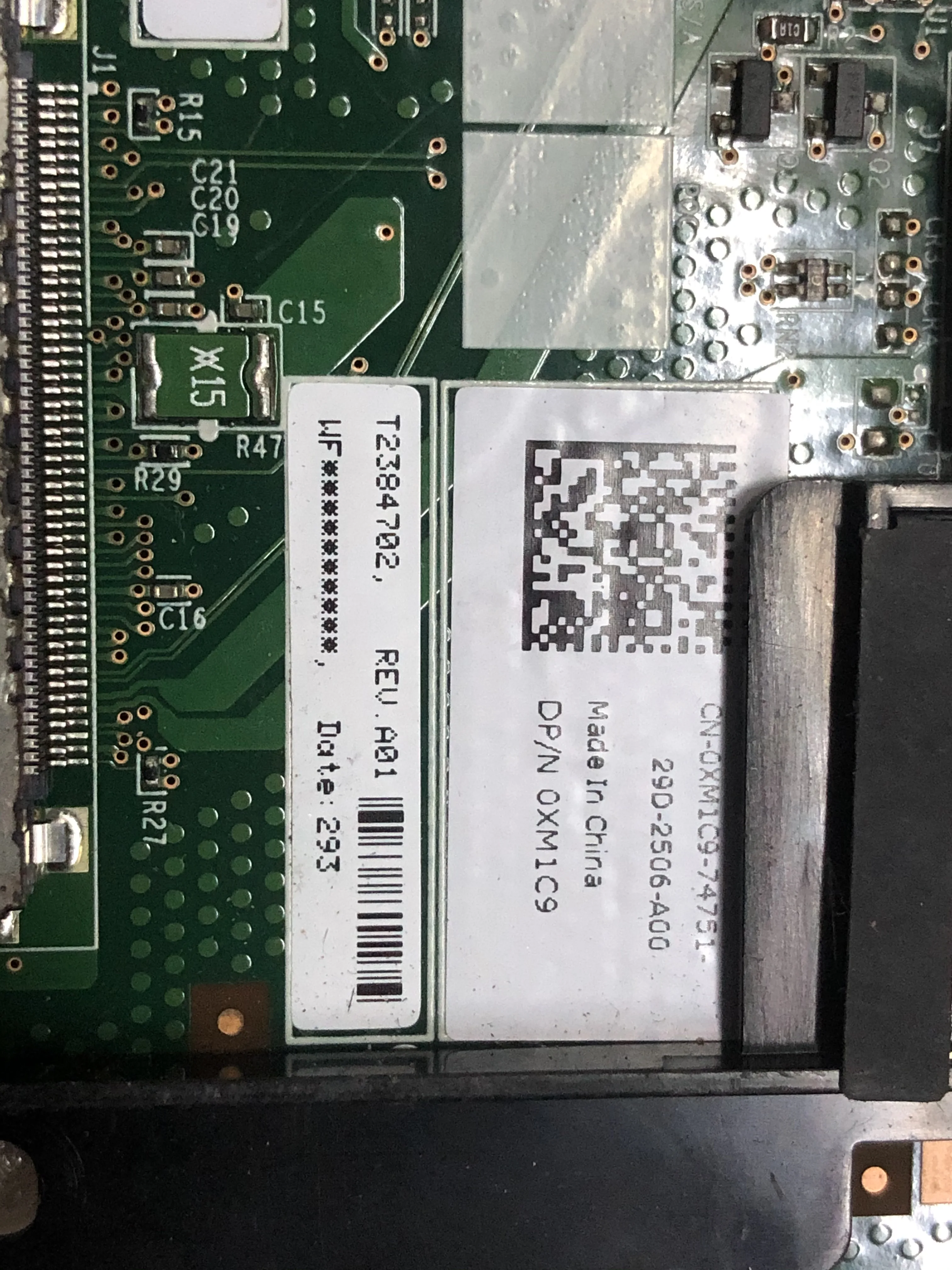 Для панели управления Dell Poweredge Server оригинал для Xm1c9/0xm1c 9/Cn-0xm1c9/полностью