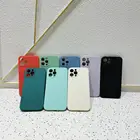 Чехол из жидкого силикона для iPhone 11 12 13 Pro Max Mini XS Max X XR 7 8 Plus SE 2020, чехол для телефона, противоударный мягкий чехол-накладка карамельных цветов