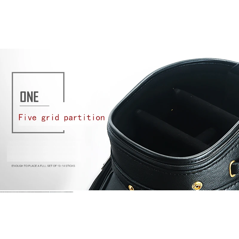 Brand Golf Genuine Leather Bag Standard Waterproof Golf Ball Package Large Capacity Cover Style High-end Personalized Custom