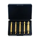 Набор направляющих для извлечения поврежденных винтов, 5 шт.