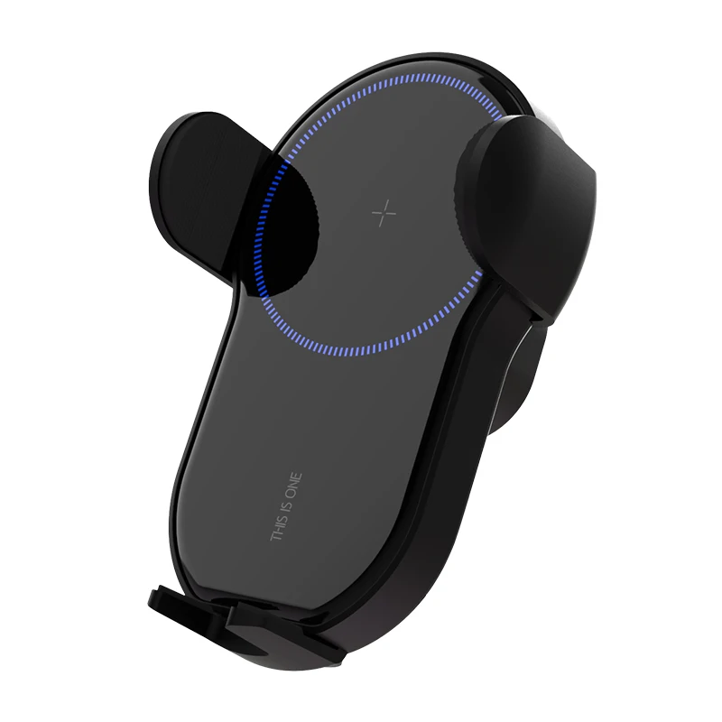 Only Air Vent Clip 15 Вт Быстрое Qi автомобильное беспроводное зарядное устройство для iPhone X Samsung Xiaomi 9 крошечное автоматическое зажимное Беспроводное зарядное устройство вентиляционное отверстие Автомобильный держатель для теле - Тип штекера: Only Air Vent Clip