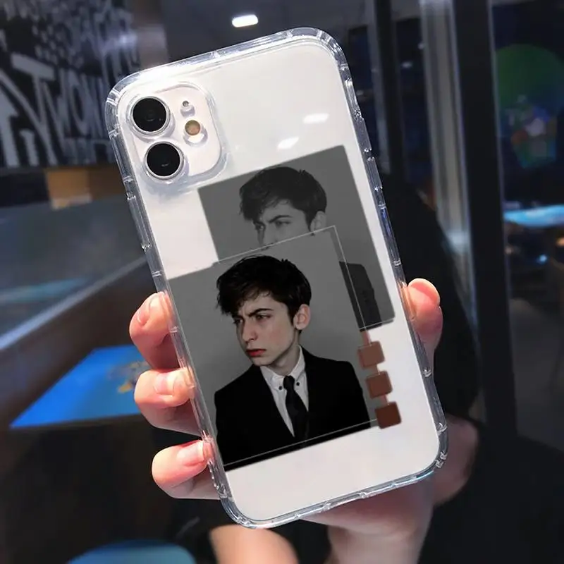 

Aidan Gallagher Number Five Phone Case Transparent soft For iphone 5 5s 5c se 6 6s 7 8 11 12 plus mini x xs xr pro max