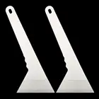 Пленка из углеродного волокна, белый длинный пластиковый скребок, Виниловая наклейка для автомобиля, инструмент, автоматическая пленка, фольга для тонировки окон, инструменты 2B44