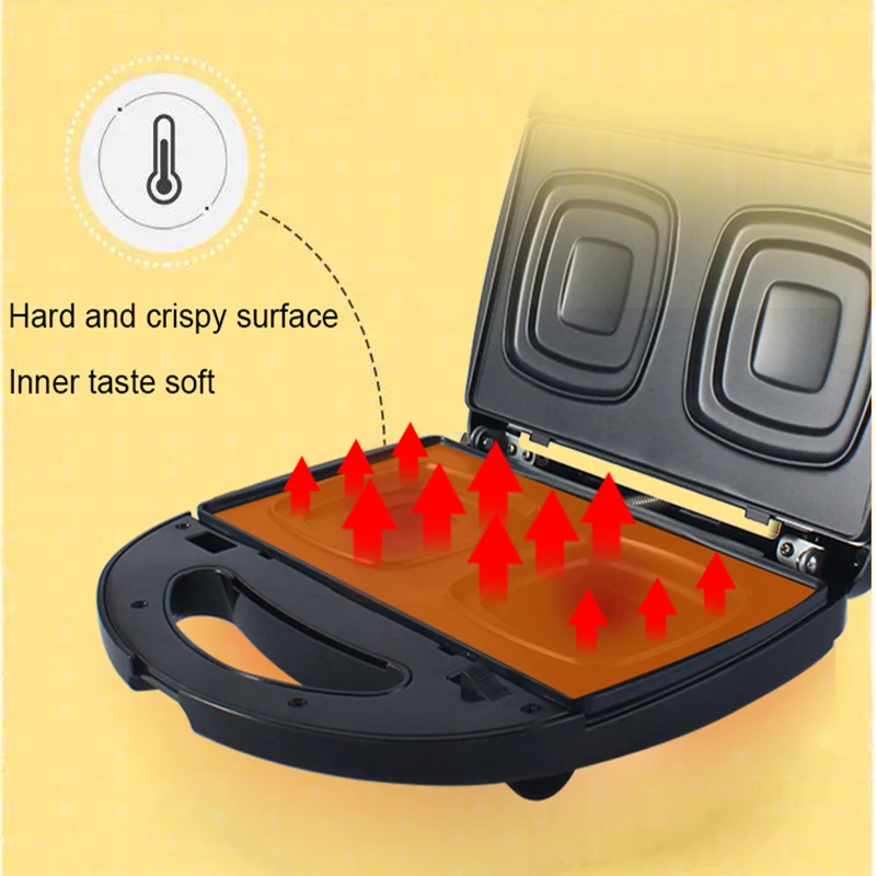 

Multifunction Electric Waffle Maker Doughnut Sandwich Machine Toaster Breakfast Machine Frying Pancake Maker Cake Baking Machine