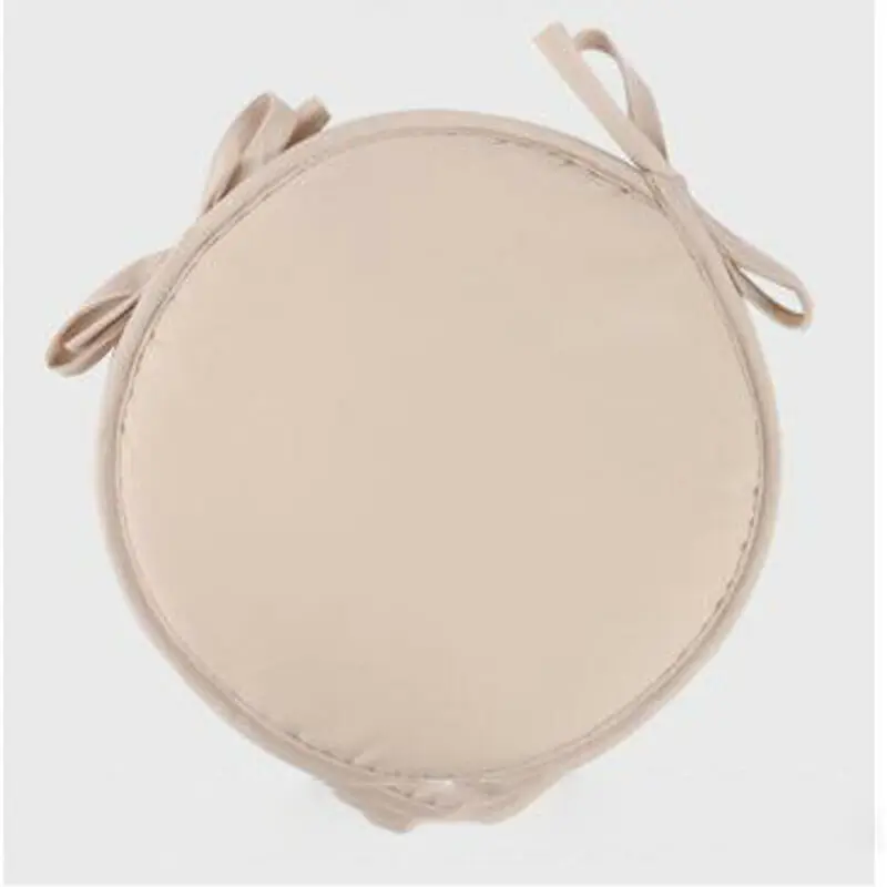 Новинка 2019 портативные однотонные круглые амбушюры для стульев бистро съемные