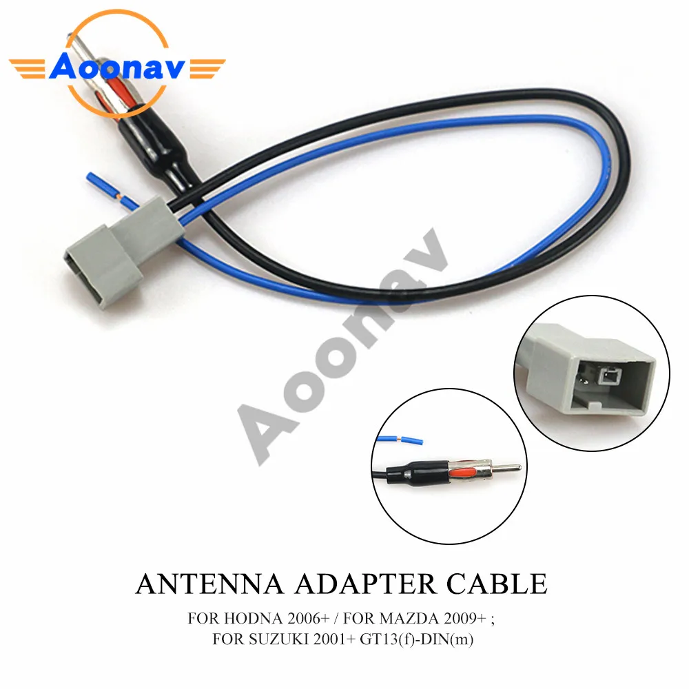 Aoonav 13 002 автомобильный стерео радио антенна адаптер для HONDA for ACURA MAZDA SUZUKI 2011 +