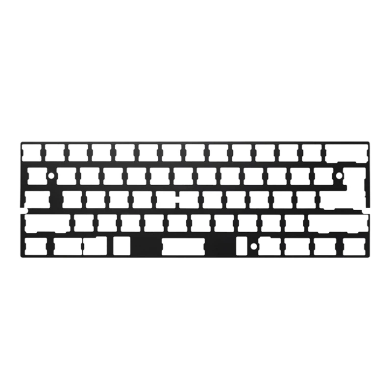 

Набор для механической клавиатуры H052, алюминиевая разделенная пластина, поддержка позиционирования, для стабилизаторов клавиатуры GH60 60 60%