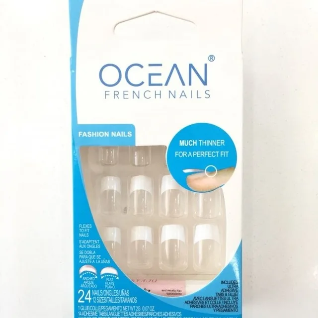 

Transparent False Nail (thick French) 192 463369387