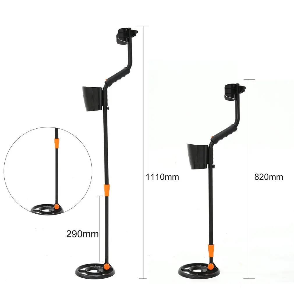 MD 3060 подземный металлоискатель ручной Охотник за сокровищами золотоискатель