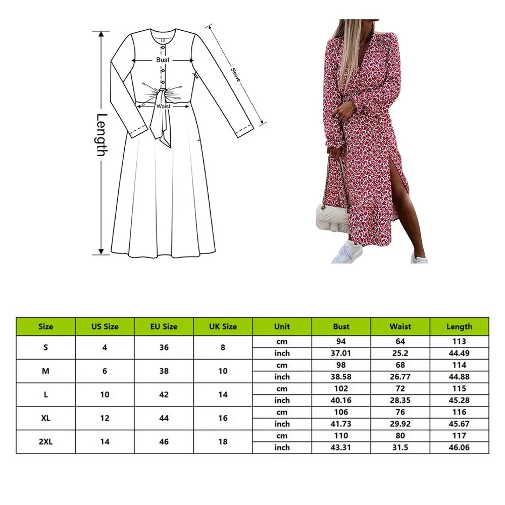 

NIBESSER Summer Dress Sexy V-Neck Floral Print Bohemian Women Dress Patchwork High Split Long Maxi Dresses Beach Vestido Femme