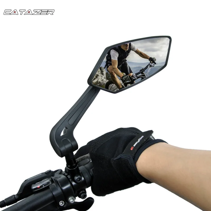 

Bicycle Rear View Mirror Bike Cycling Wide Range Back Sight Reflector Adjustable Left Right Mirrors Bicycle Accessories