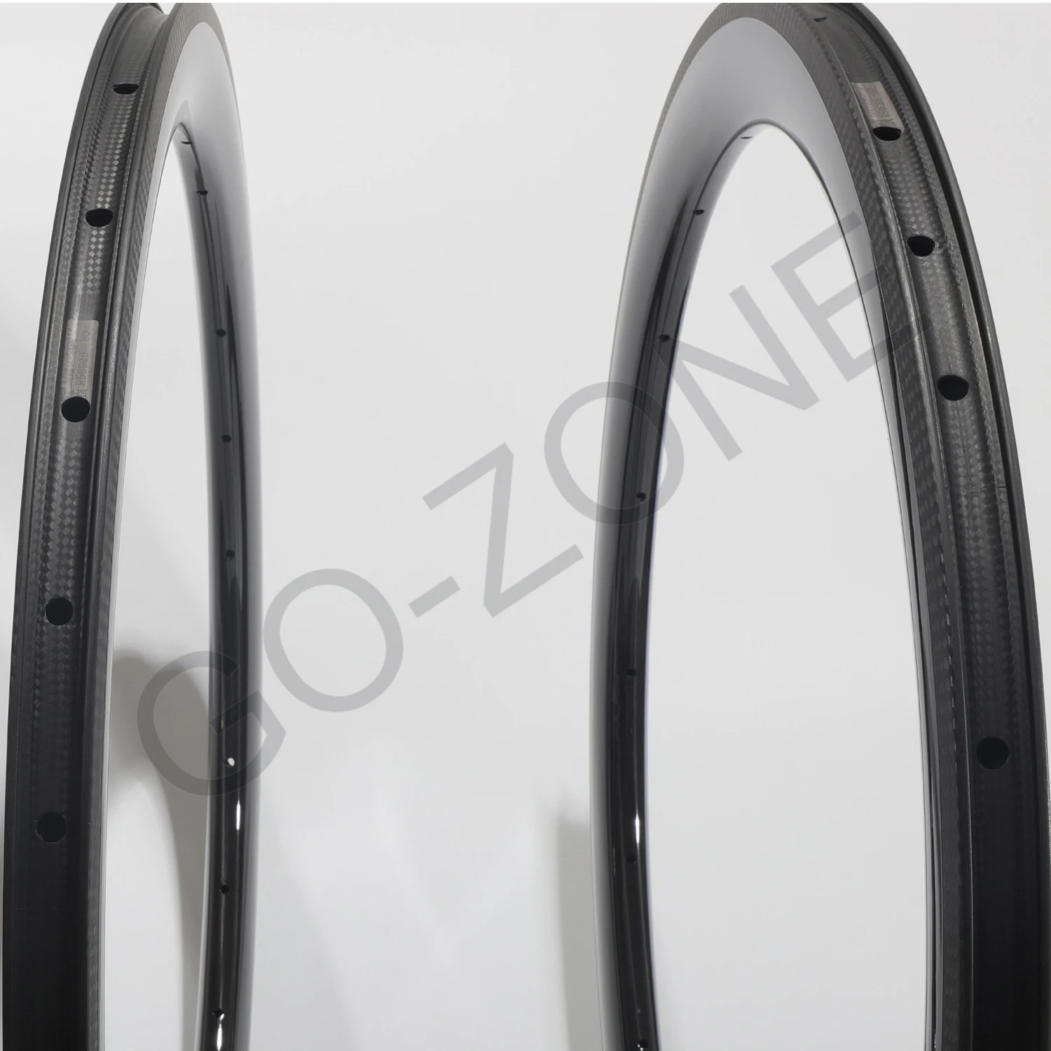 Карбоновые дорожные диски 700c V Brake Clincher Бескамерные 3k саржевые тормозные