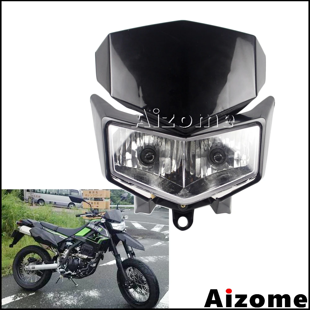 Налобный фонарь для мотоциклов KLX250S 2009 2018 2019 KLX250SF обтекатель мотоциклетных фар
