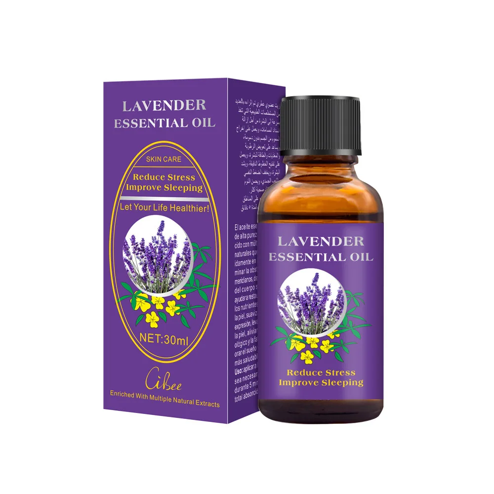 

30ml Natural Plant Flowers Essential Oil Natural Therapeutic Grade Moisturizing Oils Lavender Body Massage Spa