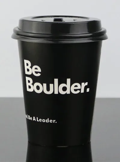 cup and lid2 50 шт. Высококачественная Черная одноразовая кофейная чашка креативный день рождения чай сок бумажные стаканчики на вынос упаковка с крышкой - Цвет: cup and lid2