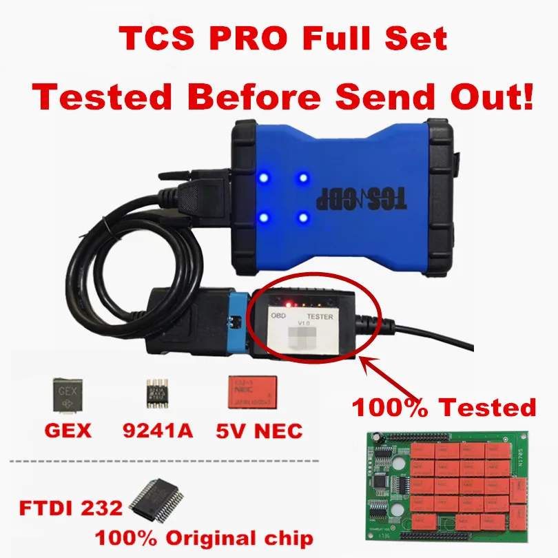 Лучшая цена синий TCS OBDIICAT V3.0 5V NEC Relay BT obd2 диагностический сканер 2016 1 keygen/2017 OBD2