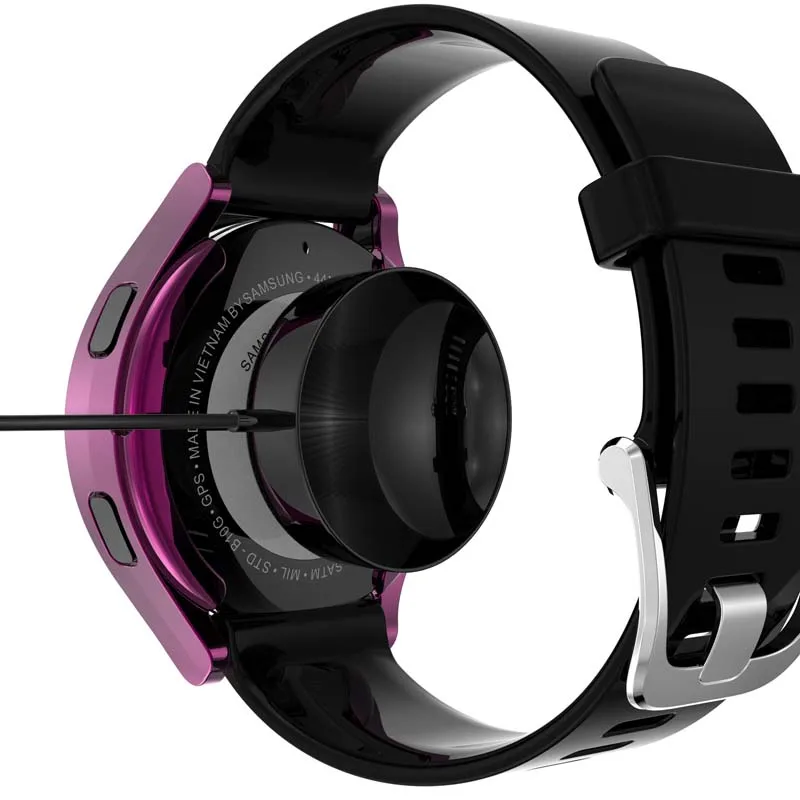 Мягкий силиконовый чехол из ТПУ с полным покрытием для Samsung Galaxy Watch 4 40 мм 44