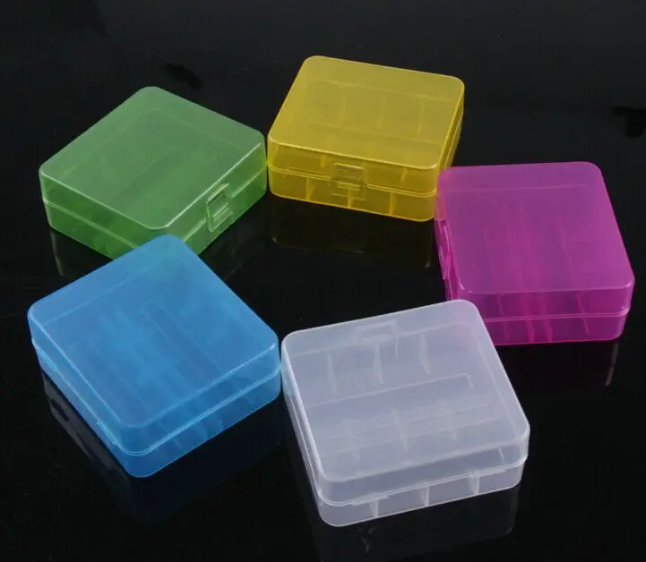 

MasterFire 500pcs/lot Hard Plastic 26650 Battery Holder Storage Case Box 2 slots For 2 x 26650 Lithium Batteries Boxes Container
