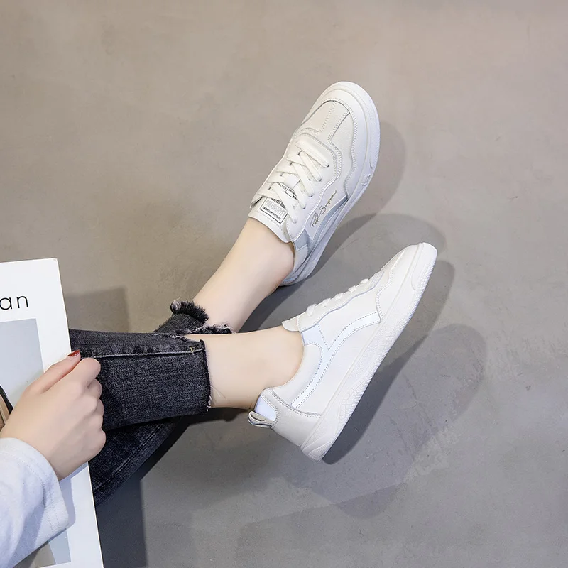 KATELVADI/женские кроссовки из натуральной кожи Модная женская обувь на