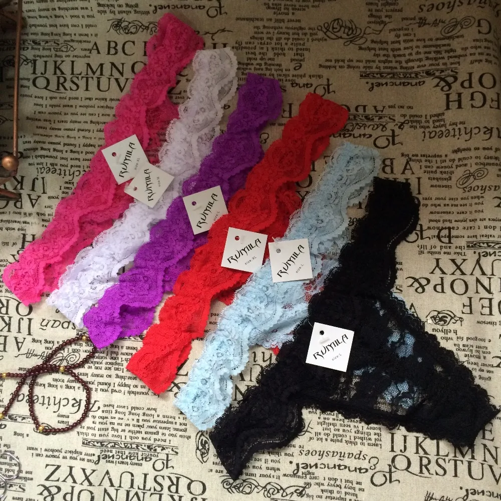 Кружевные женские сексуальные стринги нижнее белье трусы для женщин Т образный