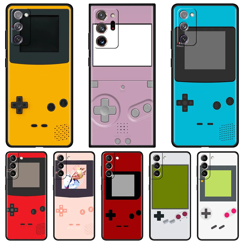 

Shockproof Case for Samsung Galaxy S20 FE S21 Ultra S10 S10e S9 S8 Plus S7 Edge Soft Capa Classic Game Cute Phone Cover
