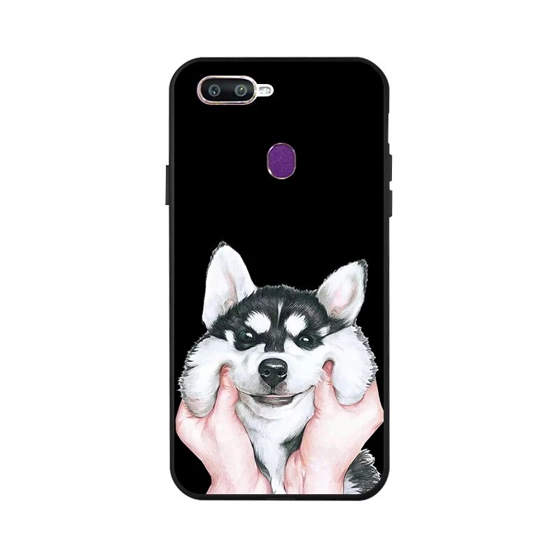 

Black Silicon Phone Case For OPPO Realme 3 2 Pro F3 F7 F9 R9S R11 R11S R9 Plus R17 A7 Soft Anti-knock Cover Fundas